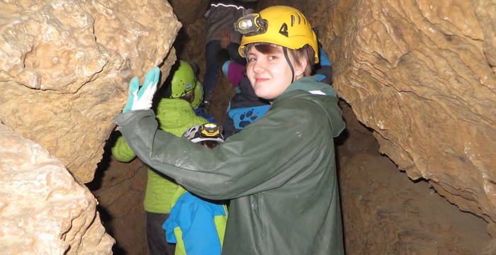 Höhlenexkursion der Juna